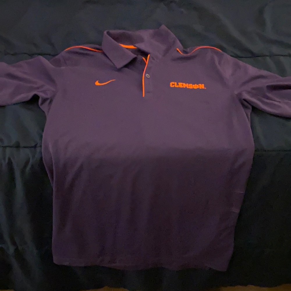 Clemson Nike Golf Polo. Size Small.
